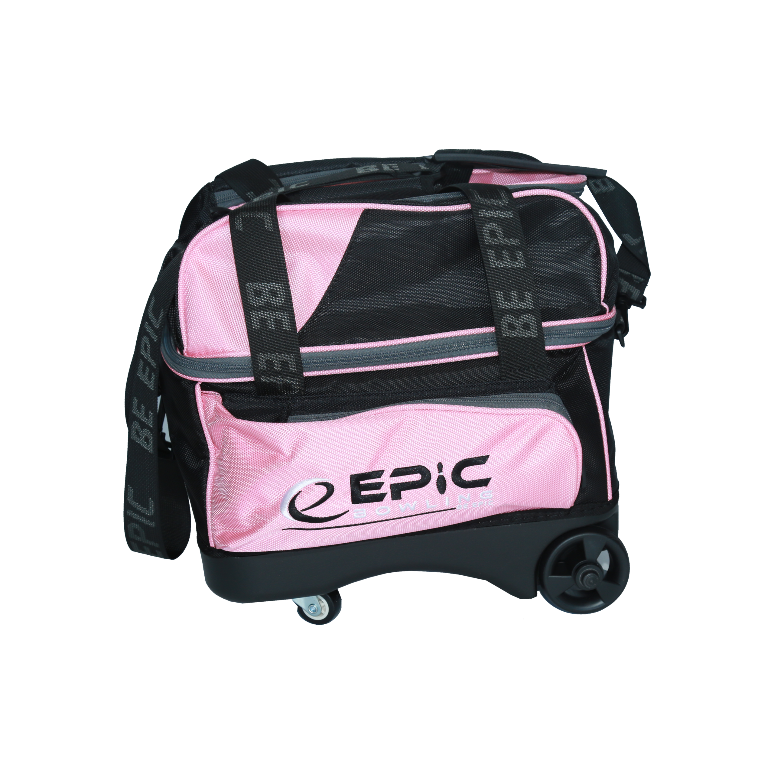 Epic 4 Ball Inline Superior Deluxe Black Slate Plaid Bowling Bag